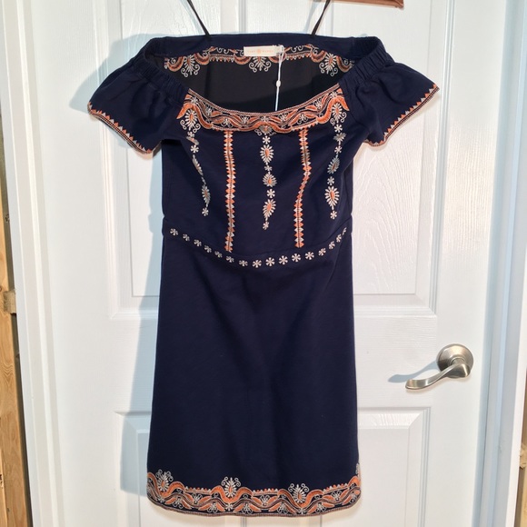 Tory Burch Nell Embellished Dress - Picture 2 of 4